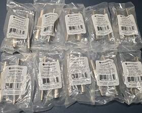 Brainerd 885785864852 10 Pc Liberty 3 5/32 Inch Fluted Bar Knobble Cabinet Drawer Knob Satin Nickel