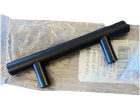 P15510w-fb-c Brainerd 2-1/2 Inch Matte Black Cylindrical Bar Drawer Pull Pack Of 3 39