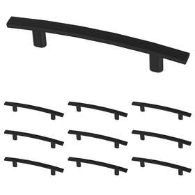 P24425w-fb-cp Brainerd 10 Caroline Arch Cabinet Drawer Pull Matte Black 3 Inch