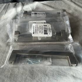 P41862w-sn-cp Brainerd 5 -5-1/16 Square Pulls Satin / Nickel Handles Brand New