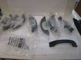 P42259w-fb-c Brainerd Cabinet Handles Lot Of 7 3 Inch Classic Inset Pull Flat Black P42259w-fb