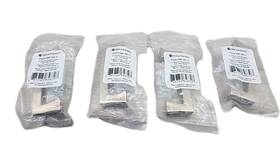 P43418w-sn-c Brainerd 3 Inch 76mm Casual Square Pull / Satin Nickel 4pack 124