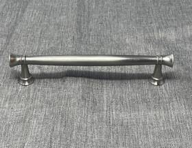 P43475w-sn-c Brainerd Lot Of 9 5 1/16 Inch Flared Edge Pull/handle -satin Nickel