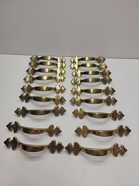 P50416v-ae-c Brainerd 18 Antique Brass Liberty P50416v-ae Scroll-end Cabinet Pull Drawer Handle 3 Inch Cc