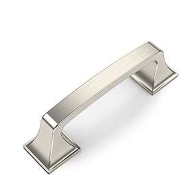 Branded 707618491953 10 Pack Brushed Satin Nickel 3 Inch Hole Centers For Cabinets Cupboard Handles