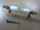 Bp76243-fwb Brass 12 Cabinet Floral Lot White Amerock Pull Vintage