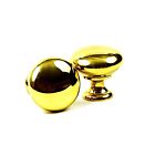 Brh1950-pb Hardware Direct Polish Brass Hollow Mushroom Kitchen Cabinet Knob Or Drawer Handle Pull