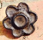Brnflt-1 Eclectic Cabinet Knobs Decor Rustic Brown Cast Iron 0744904797764