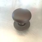 15016-10b Bronze Rubbed Baseplate Oil Knob