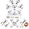 Btsky-hd0002701-tr Btsky Clear Glass Crystal Cabinet Shape Wardro