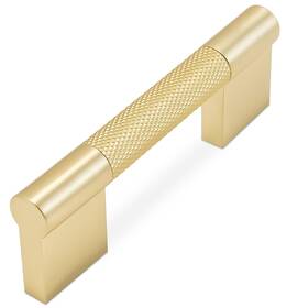 B0cjc18vh4 Bukobyhe 10 Pack 3 Inch Brushed Brass Knurled Cabinet Handles And Pulls Gold Hardware