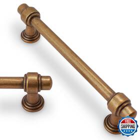 B0czx5dpc6 Bukobyhe 10 Pack 5 Inch 128mm Kitchen Cabinet Handles Antique Brass Pulls