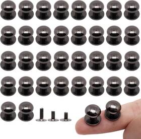Buximn 313048050044 Mini Drawer Pulls Small Knobs For Jewelry Box Metal Round Handles