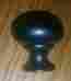 C-53011-1 Amerock Lot Of Eight Cabinet Cupboard Drawer Knob Pull Black Heavy