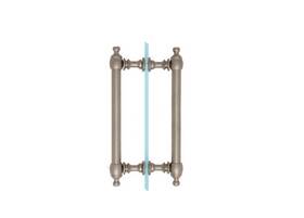 C0l8x8bn C.r. Laurence Crl Brushed Nickel 8 Inch Colonial Style