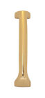 C02-p7300-605 Brass Accents Mission Style Center Bar Pull