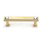 C213-35-pb C213-35 Alno Polished Brass Crystal Pull 785584016721