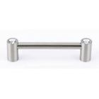 C715-4-sn Alno Contemporary Satin Nickel Crystal Pull 785584014314
