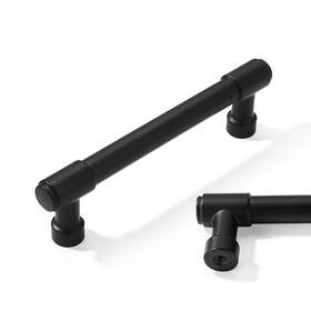 B0c36ccdc4 Cabdm 2 Pack 4 Inch Matte Black Cabinet Handles - Drawer Pulls Kitchen Hardware