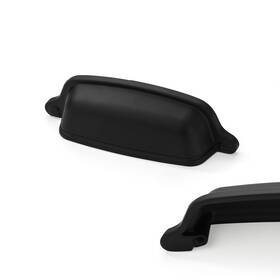 B0ccd84f7g Cabdm 15 Pk Zinc Matte Black Kitchen Cabinet Pull Handles 4.3 Inch C-c
