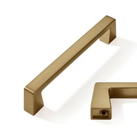 B0cclbcf25 Cabdm 2 Pack 5in Solid Champagne Bronze Cabinet Handles Kitchen Hardware Drawers