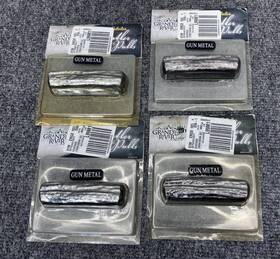 Cabelas 827624517512 4 Moose Antler Drawer Pulls Gun Metal Color Grand River Lodge