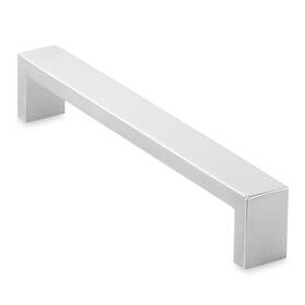 Hware-pull-ss-sq6 Cauldham 842364100145 Solid Stainless Steel Cabinet Hardware Square Handle Pull Brushed Satin Nickel 6