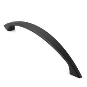 M243 Cauldham 842364109629 10 Pack Kitchen Cabinet Handles 5 Inch Matte Black Arch Pulls Style
