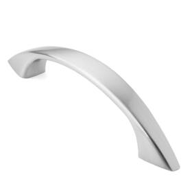 Cauldham 842364109643 10 Pack Solid Kitchen Cabinet Arch Pulls Handles 3 Inch Hole Centers - Curved Dra