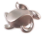 Cb03 Big Blue Aquatic Gifts Turtle Brushed Nickel Cabnet Knob 040453311872