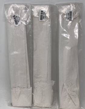 293-136 Cb2 Kela Black Drawer Handle 12 Inch Stainless Steel Lot Of 3