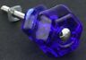 Cbluk-6 Eclectic Cabinet Knobs Decor Vintage Style Depression Glass 0744904799461
