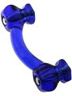 Cbp-2 Eclectic Cabinet Knobs Decor Cobalt Blue Glass Handles 0744904799638