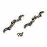 Cecominod023009 Dophee Antique Brass Drawer Pull Handle Cabinet Box 711081881272
