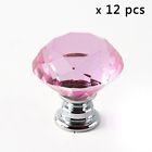 Cecominod049347 Iqualite Diamond Shape Crystal Glass Cabinet Drawer Knob 664380459492