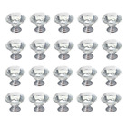 Cecominod062561 Hosl Crystal Glass Diamond Shape Cabinet Knob Drawer 707273998743