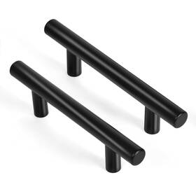 Bt018-c76 Ceenly 30 Pack Cabinet Handles 3 Inch Hole Center - Matte Black Pulls Stainless