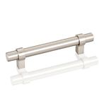 596sn Centers Drawer Satin Alexander 3.75 Pulls Jeffrey 96mm Cabinet Nickel "