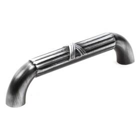Century 15156-ash Georgian Antique Pewter 3 3/4 Inch 96mm Cc Arch Cabinet Handle