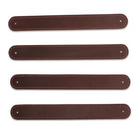 Caq8 Cestantiq Drawer Handles Dresser Pulls Handmade From Thick Full Grain Leather Durable V