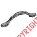 P7334-spa Chartres Hickory Cabinet Pewter Antique Pull 50 Lot Handle French