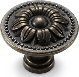 Chictie 313109871823 Set Of 10 Vintage Kitchen Cabinet Knobs Pulls Flower Drawer Dres
