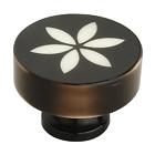 Ck103 Mascot Hardware Embossed Flower Cabinet Round Knob Set Of Knobs