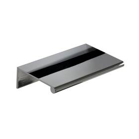3306-3-pch Ckp 3 Inch Back Mount Finger Edge Pull Polished Chrome - #3306 Cabinet Hardware