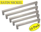 Cl-355bsn256 Tmc Stainless Steel Square Pulls Kitchen Drawers Handles Satin Nickel