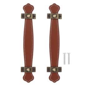 632to04n4slg6o33fgrh8m Coheali 2pcs Vintage Replacement Trunk Handles Leather Cabinet Brown