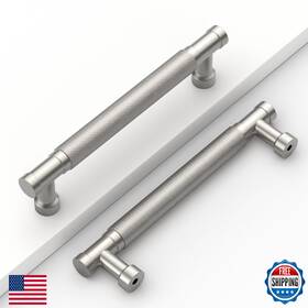 B0db49p2g5 Coinkoly 10 Pack 5ftft Brushed Nickel Knurled Cabinet Handles Satin Drawer