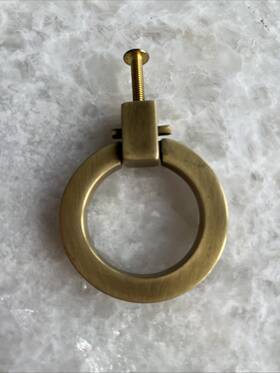 Hwdwp019us5 Copper Mountain Hardware 3 Inch Mission Style Solid Brass Drawer Ring Pull Ab