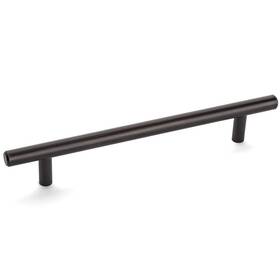 305-160orb Cosmas 10 Pack Oil Rubbed Bronze Cabinet Hardware Euro Style Bar