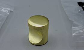 3312gc Cosmas 6 Pack Cabinet Hardware Gold Champagne Contemporary Finger Pull